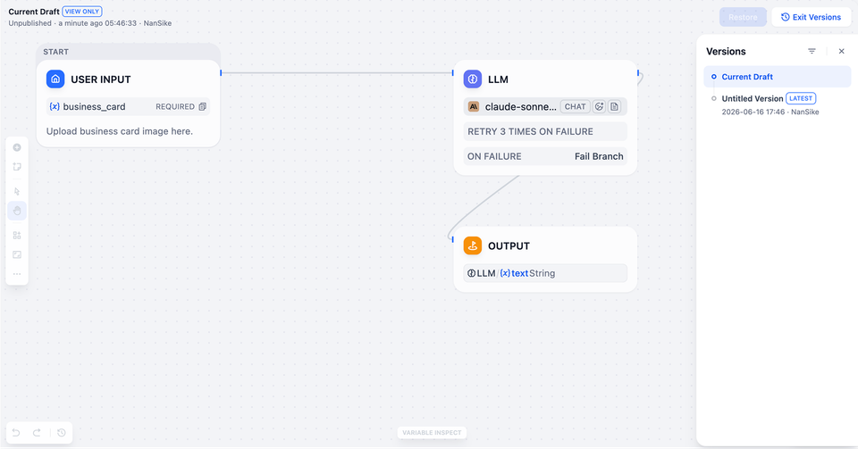 Dify Workflow Studio - Design Agentic Workflows for Production
