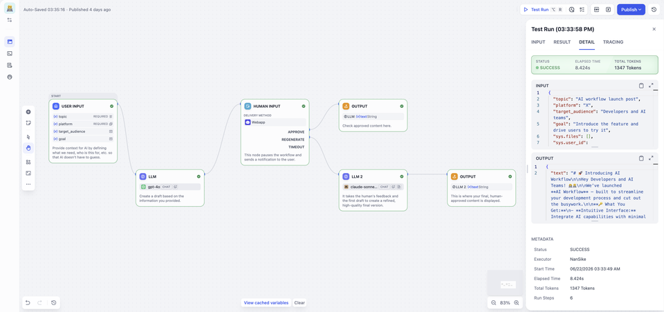 Dify Workflow Studio - Design Agentic Workflows for Production